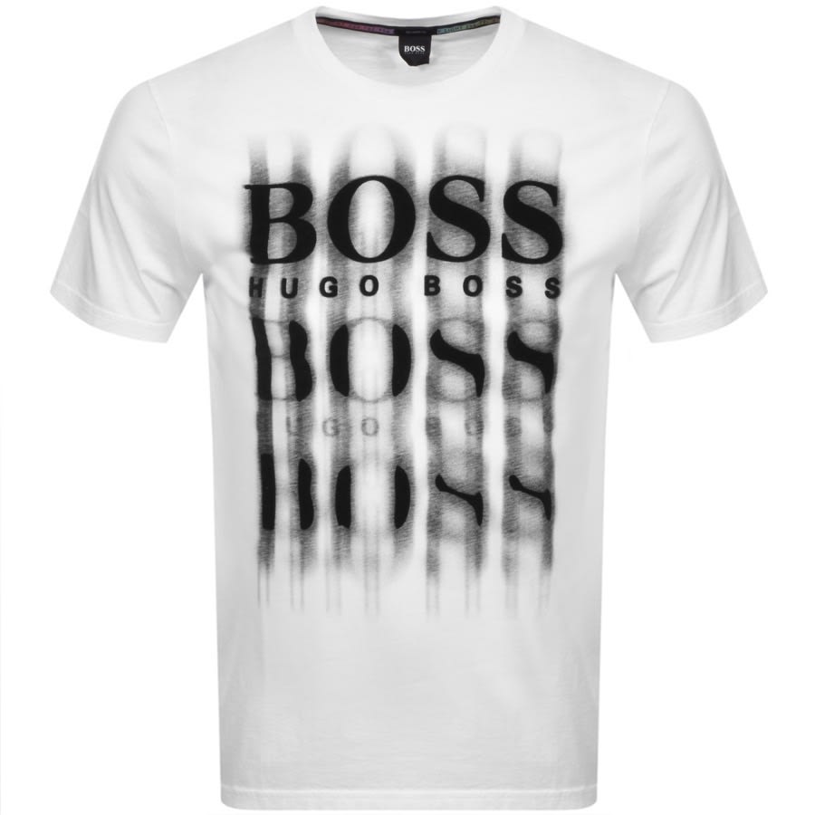 Alternative Image for ProductBOSS Tblurry 4 T Shirt White1